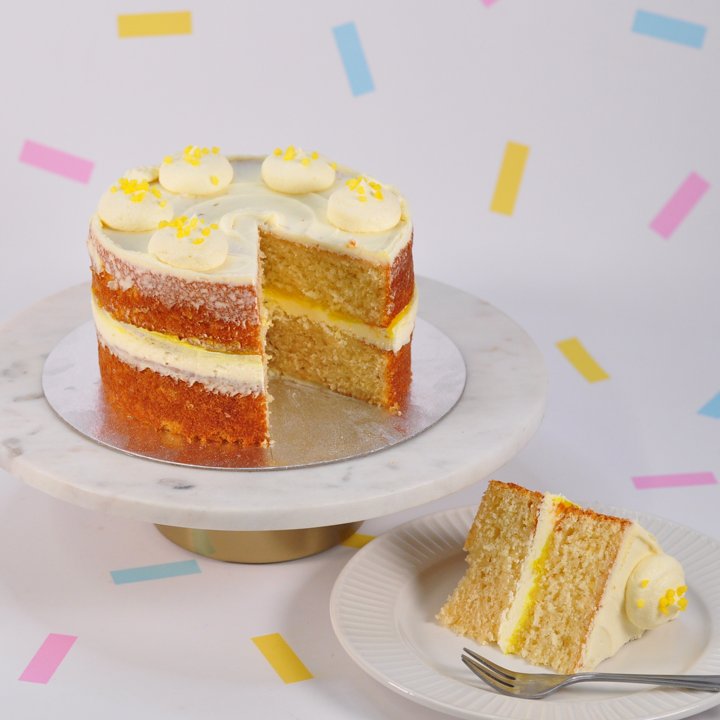 Lemon Drizzle Layer Cake