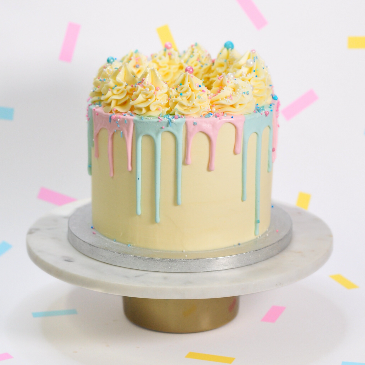 Gender Reveal Cake