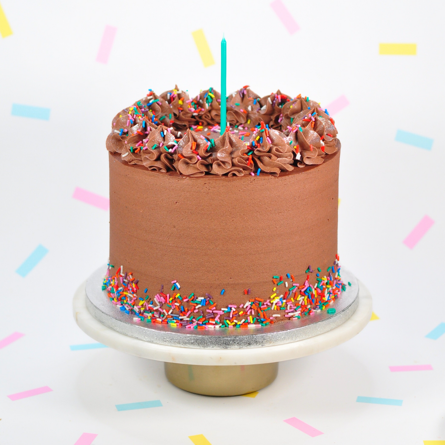The Rainbow Chocolate Cake