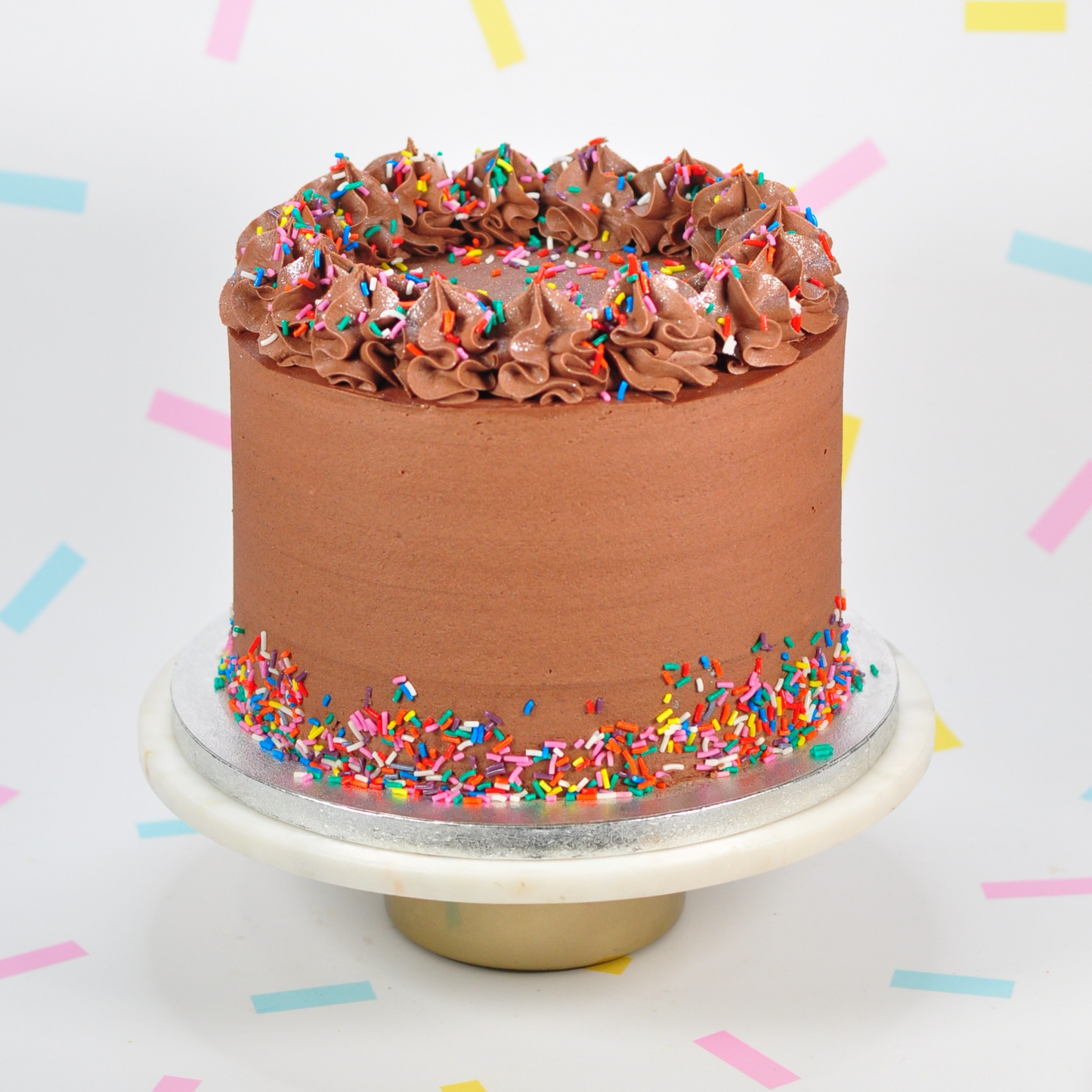 The Rainbow Chocolate Cake