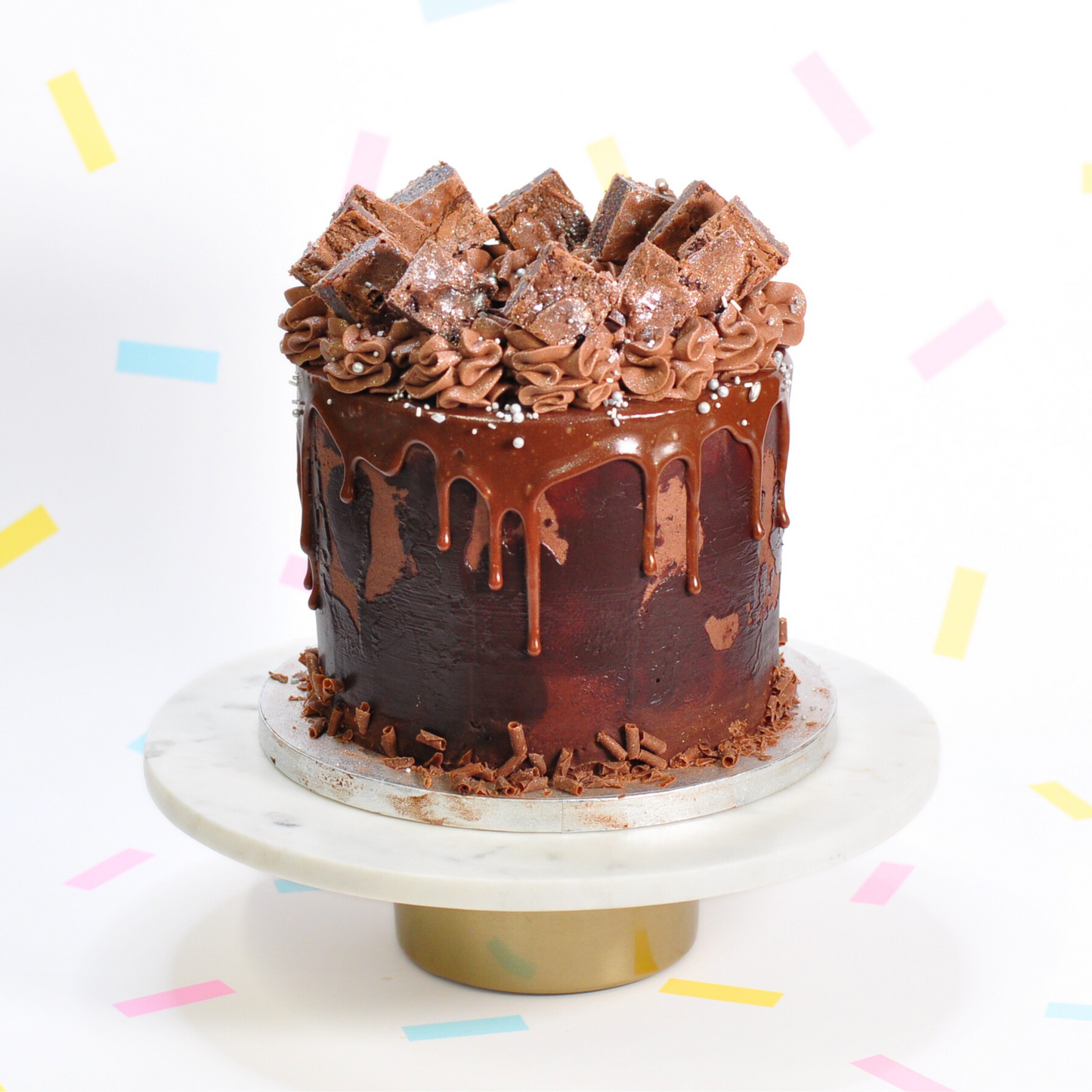 The Brownie Cake