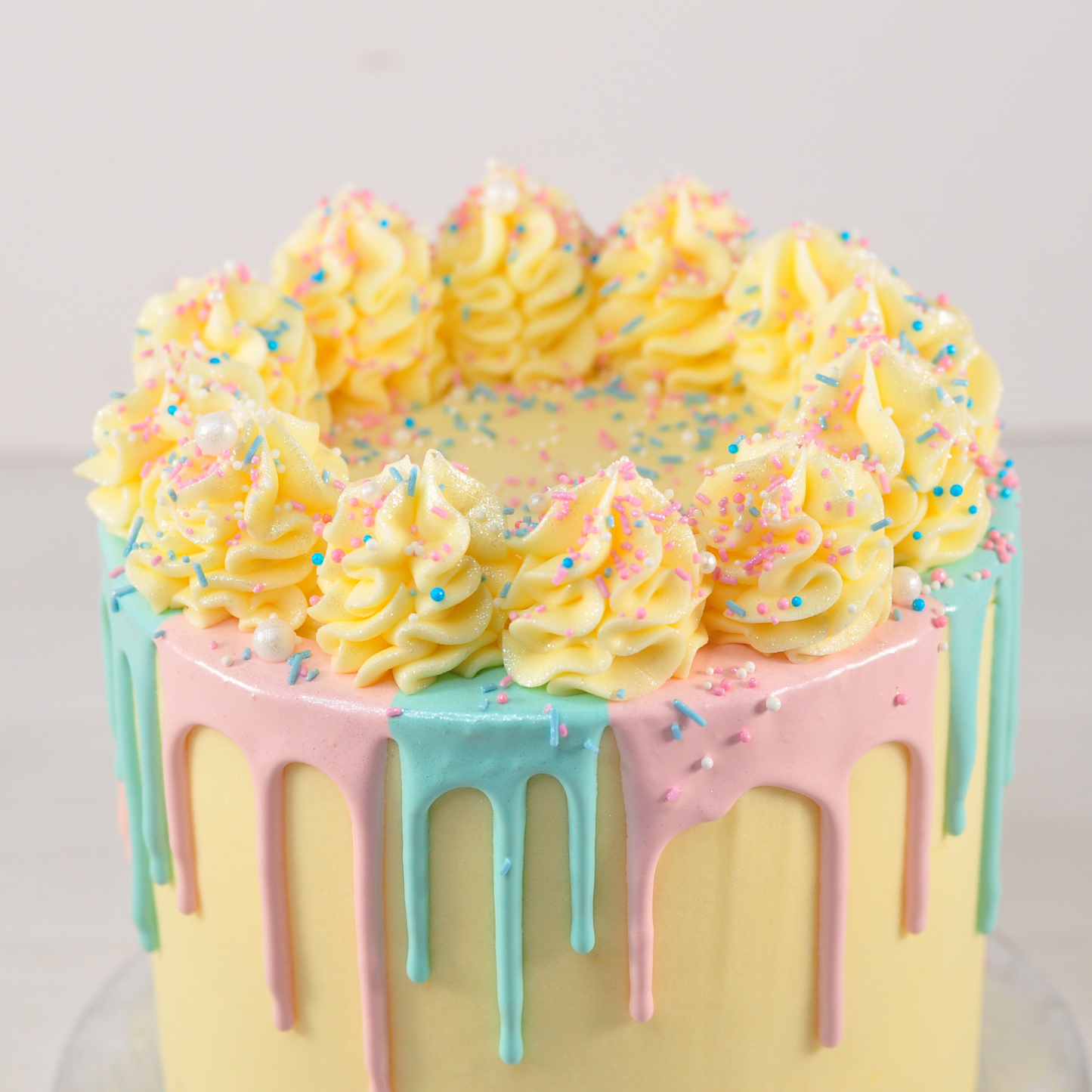 Gender Reveal Cake