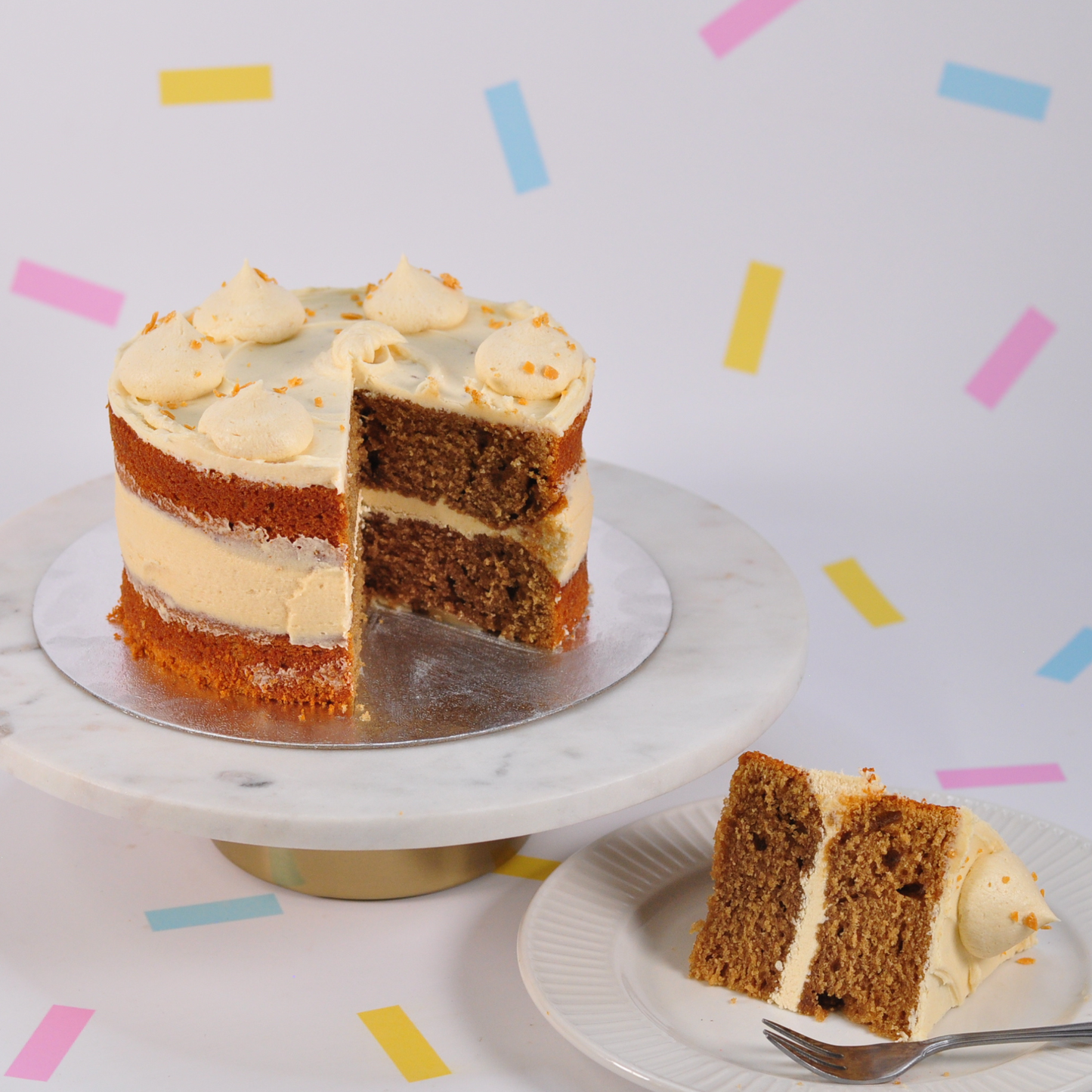 Coffee Drizzle Layer Cake