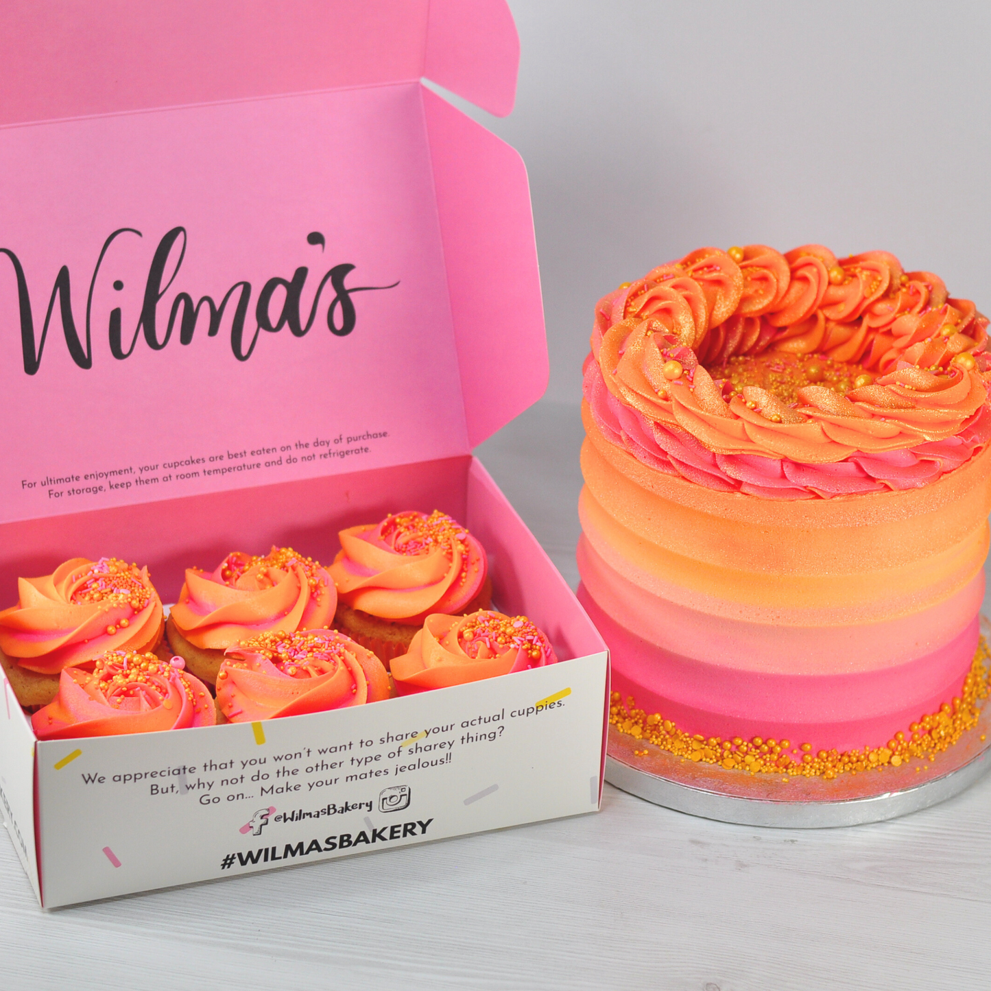 Bump Ombre Cake