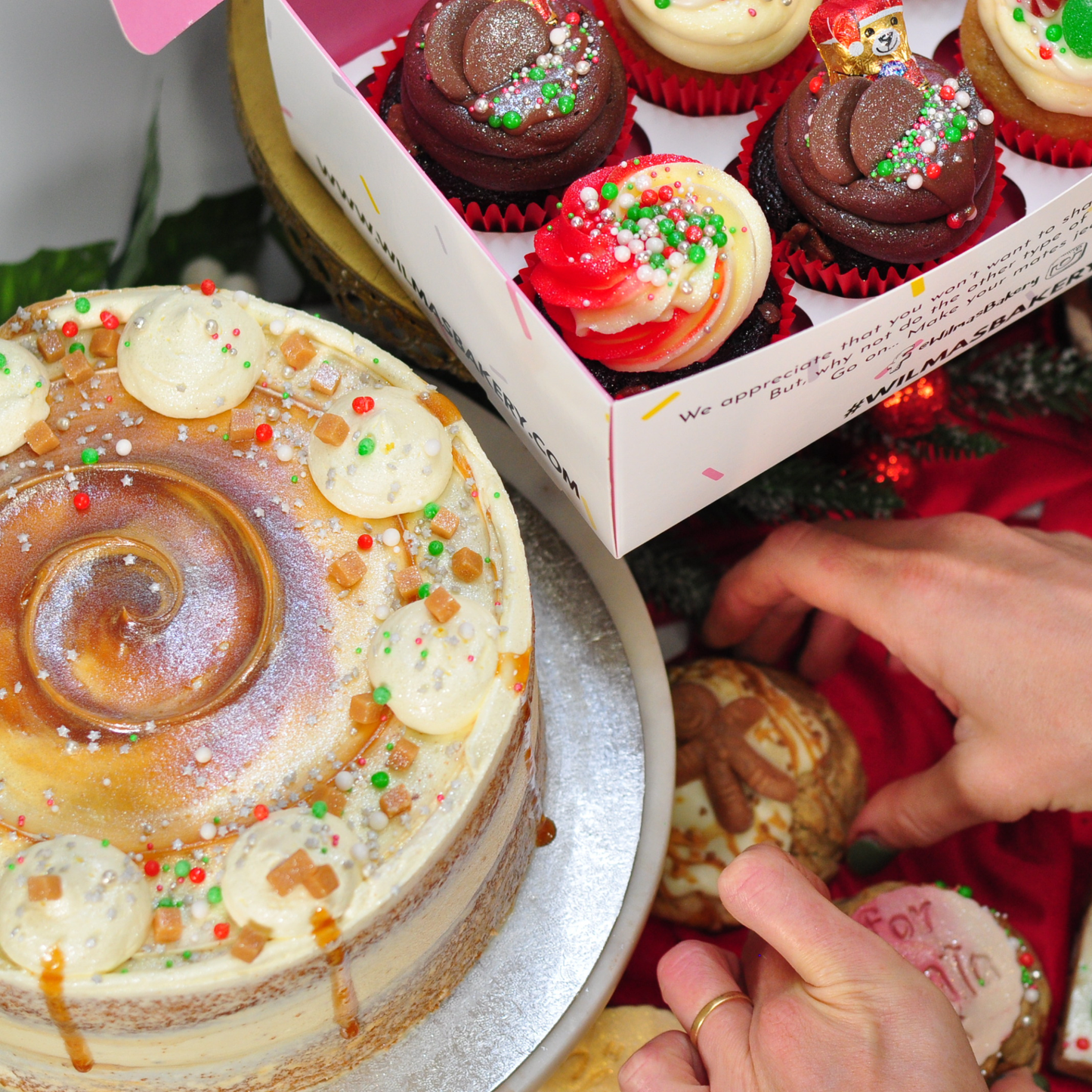 Sticky Toffee Pudding Layer Cake
