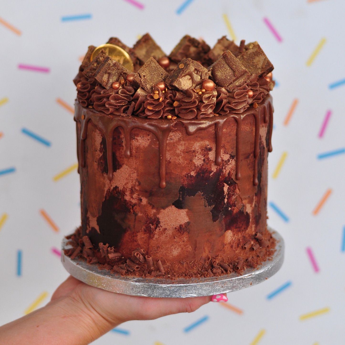 The Brownie Cake