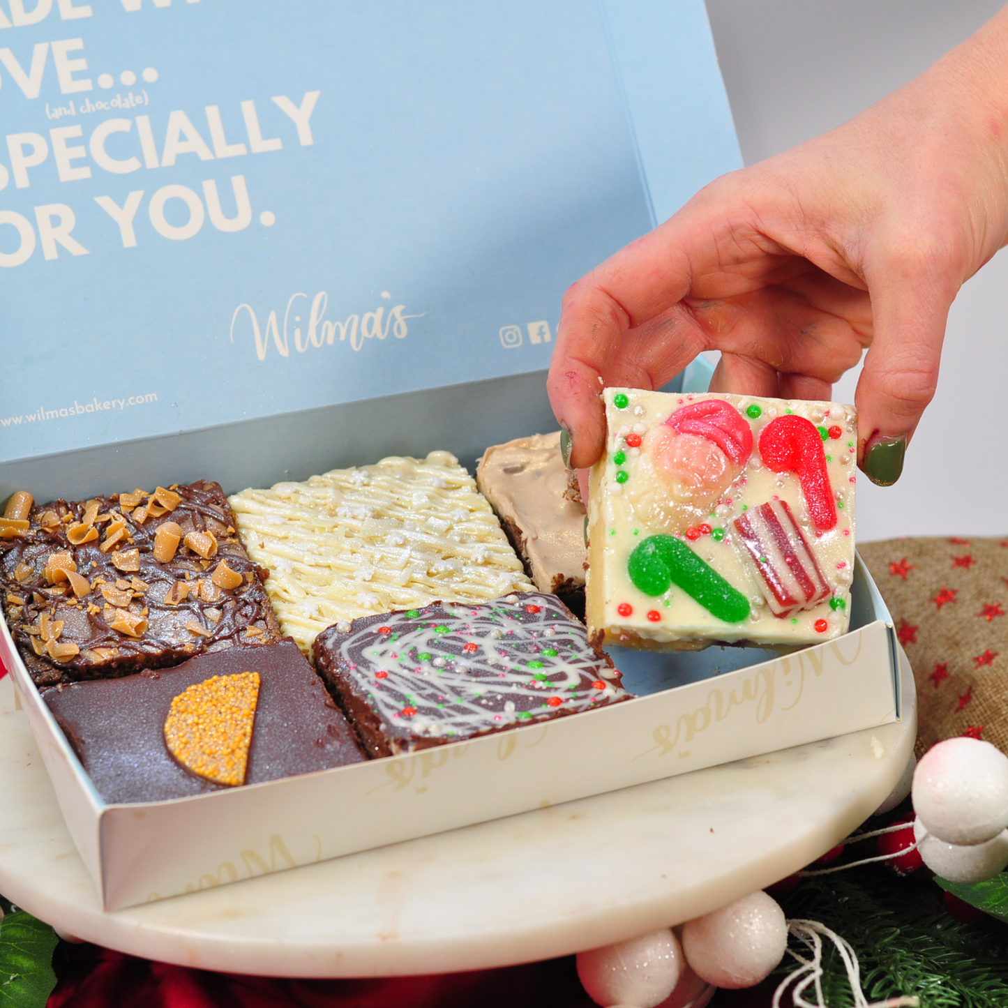 Festive Brownie & Blondie Box - POSTAL