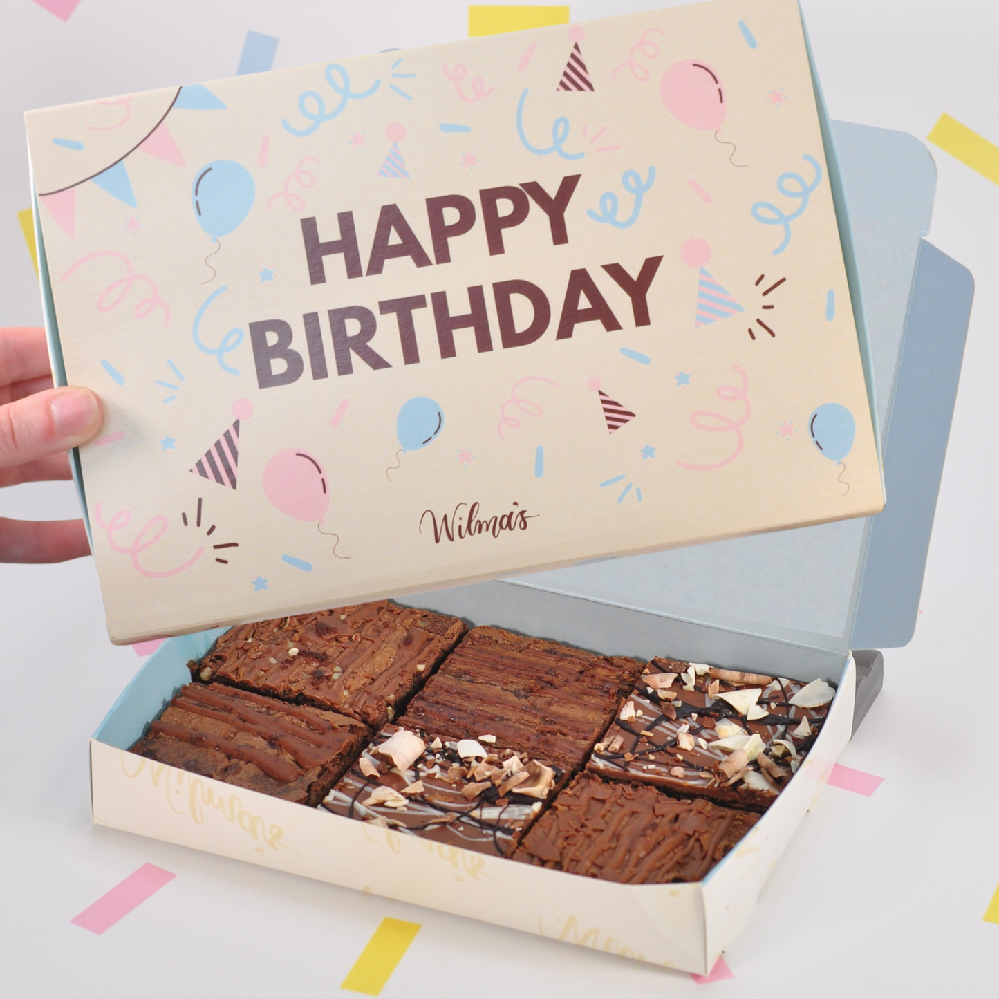 The Baked Without Gluten Birthday Brownie Box - POSTAL