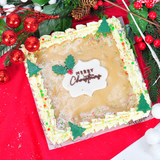 Christmas Blondie Slab