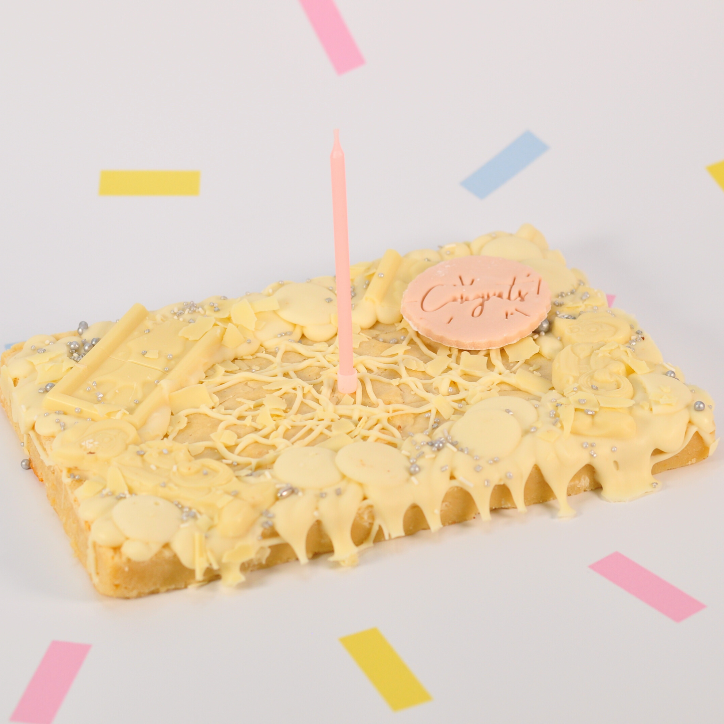 White Chocolate Blondie Slab