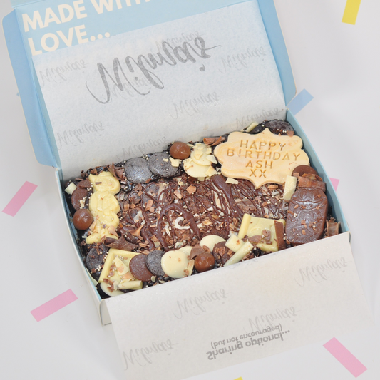 Triple Chocolate Brownie Slab