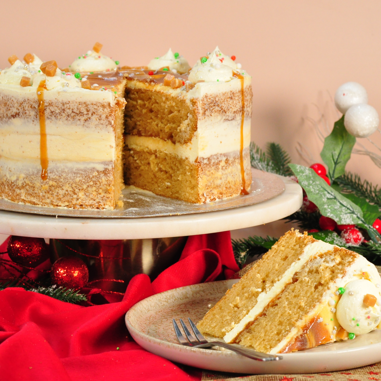 Sticky Toffee Pudding Layer Cake