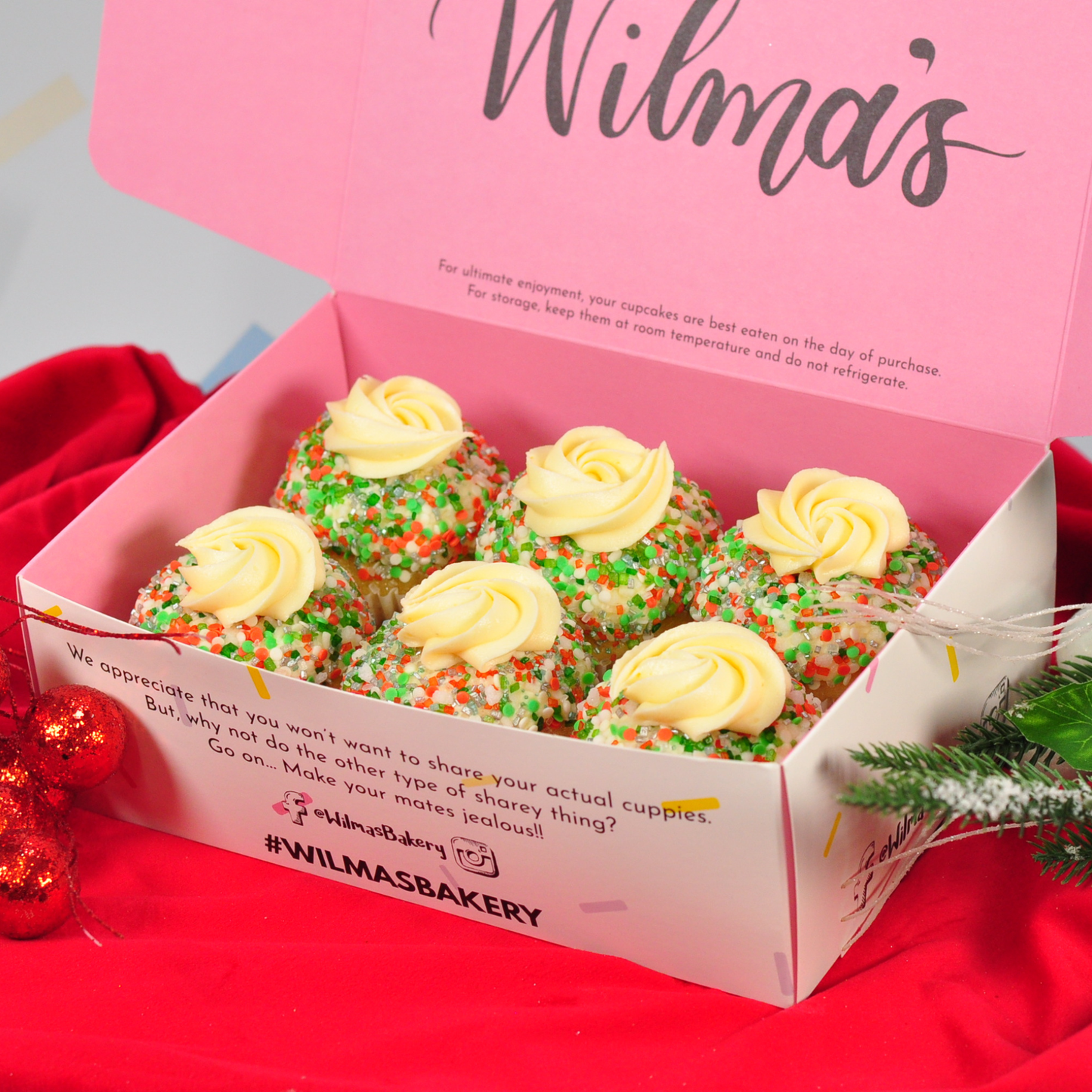 Gluten Free Christmas Cupcakes