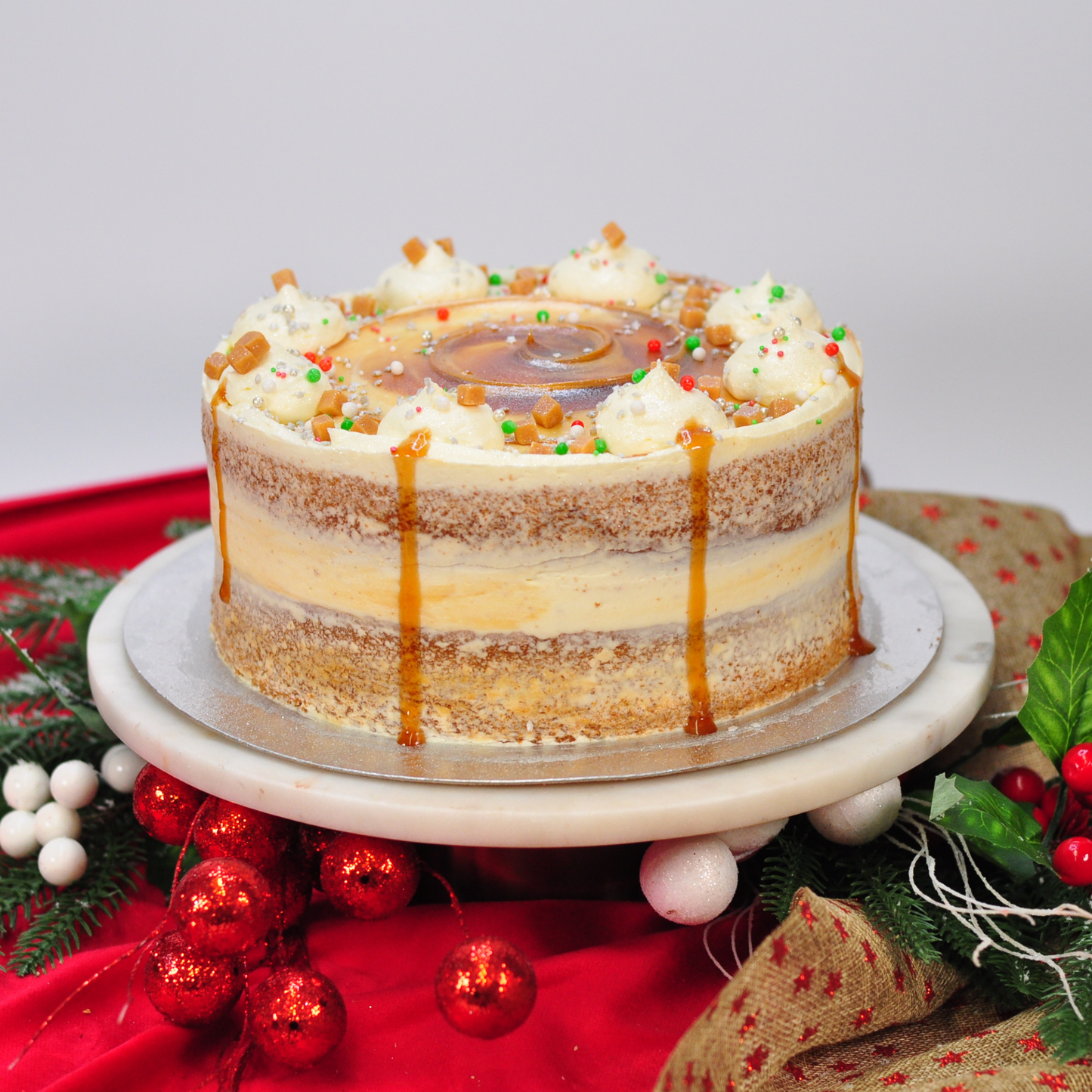 Sticky Toffee Pudding Layer Cake