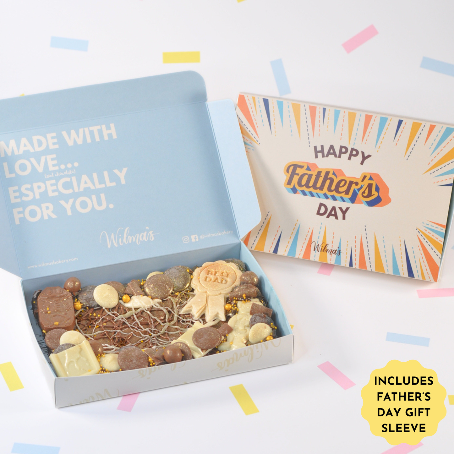 Father's Day Cookie Pie Slab