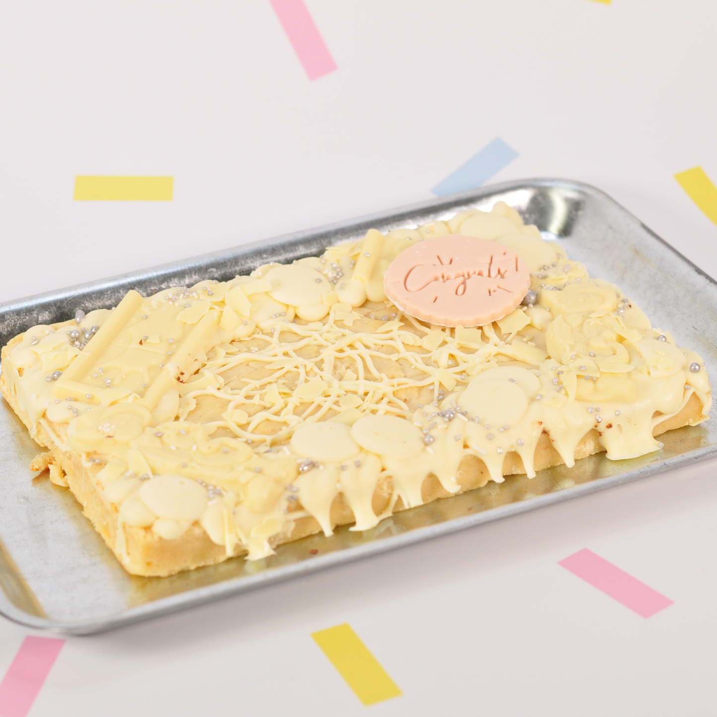 White Chocolate Blondie Slab
