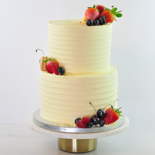 The Fruity Classic Wedding Cake