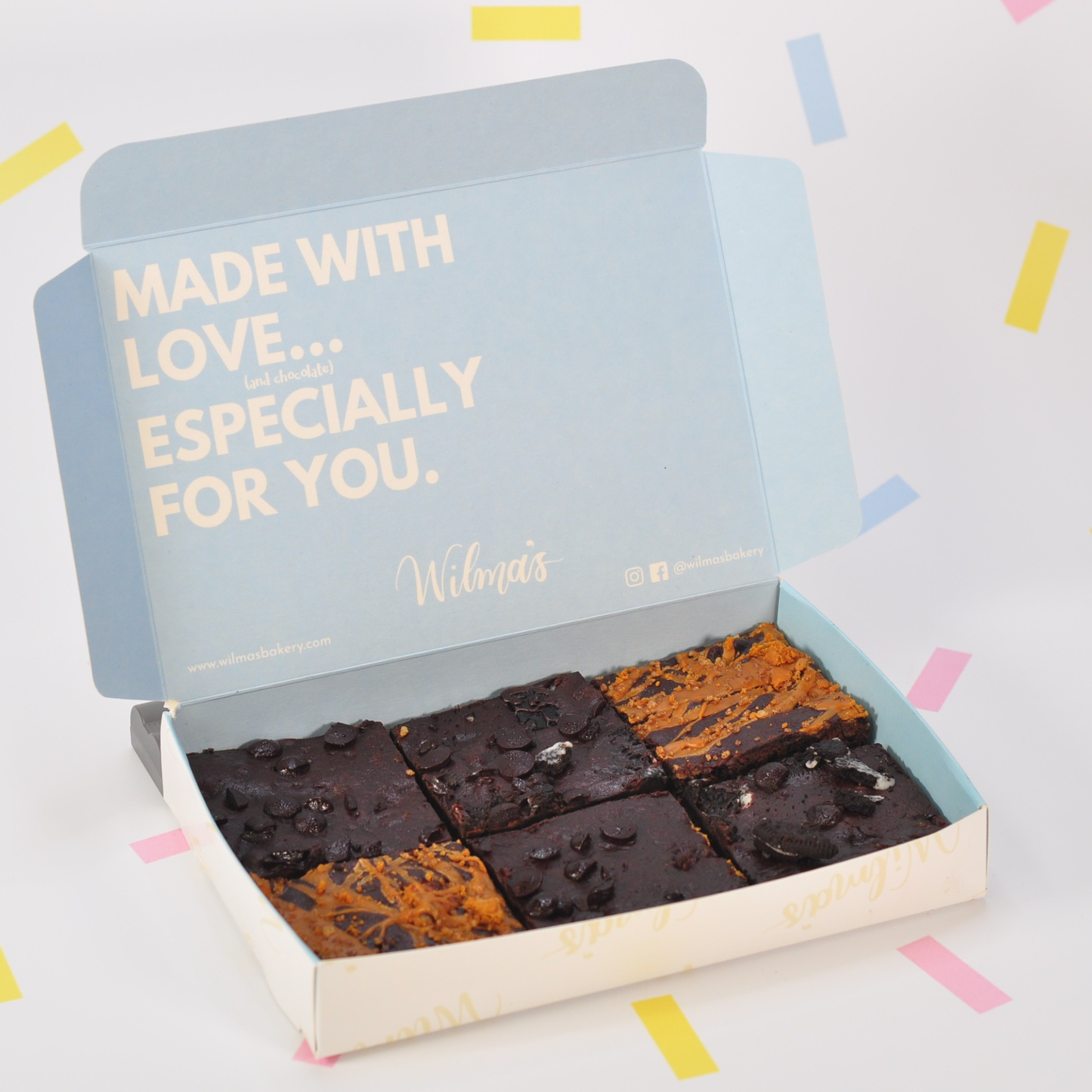 The Vegan Birthday Brownie Box - POSTAL