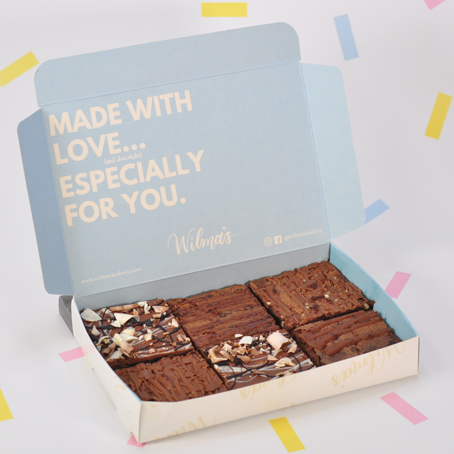 The Baked Without Gluten Birthday Brownie Box - POSTAL