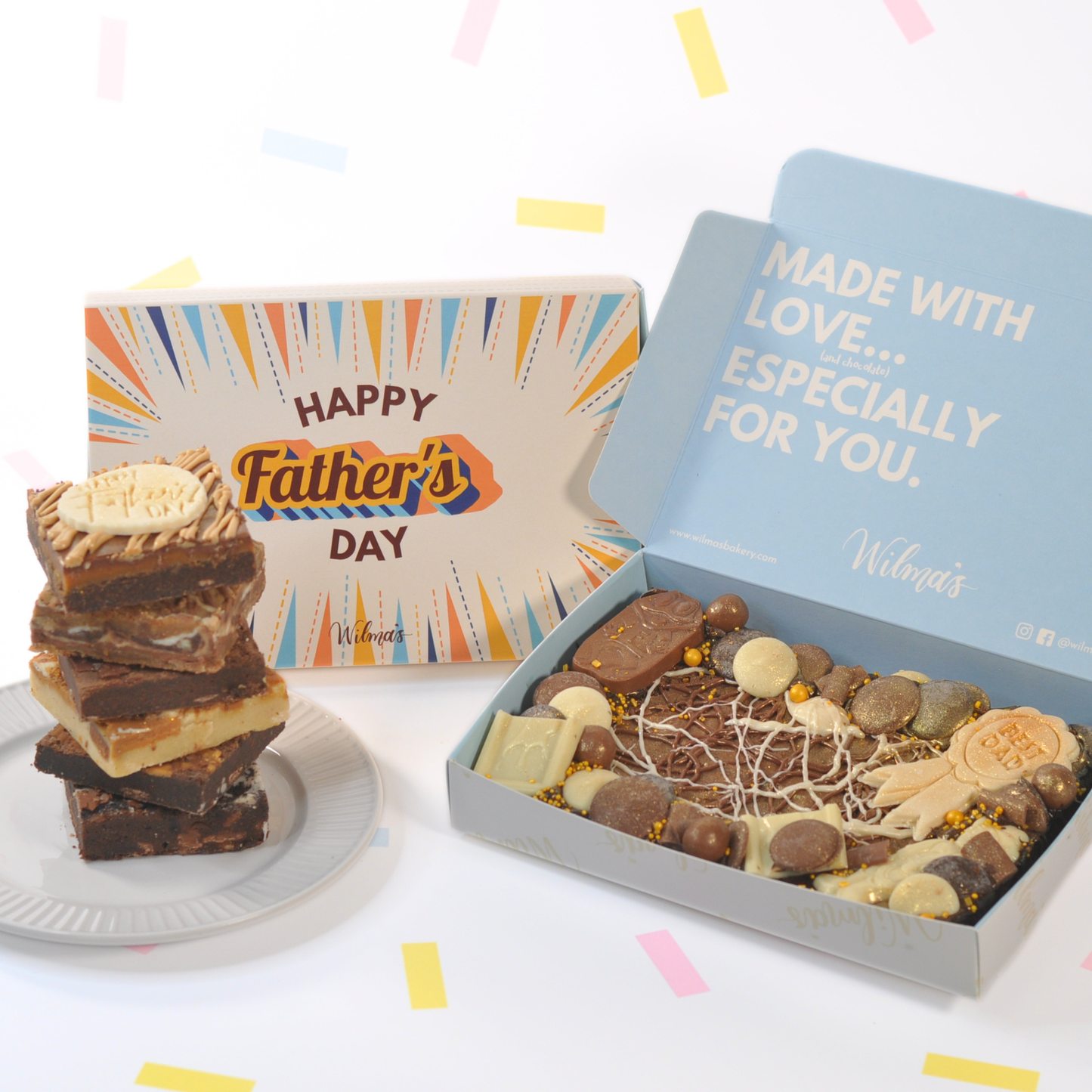 Father's Day Cookie Pie Slab