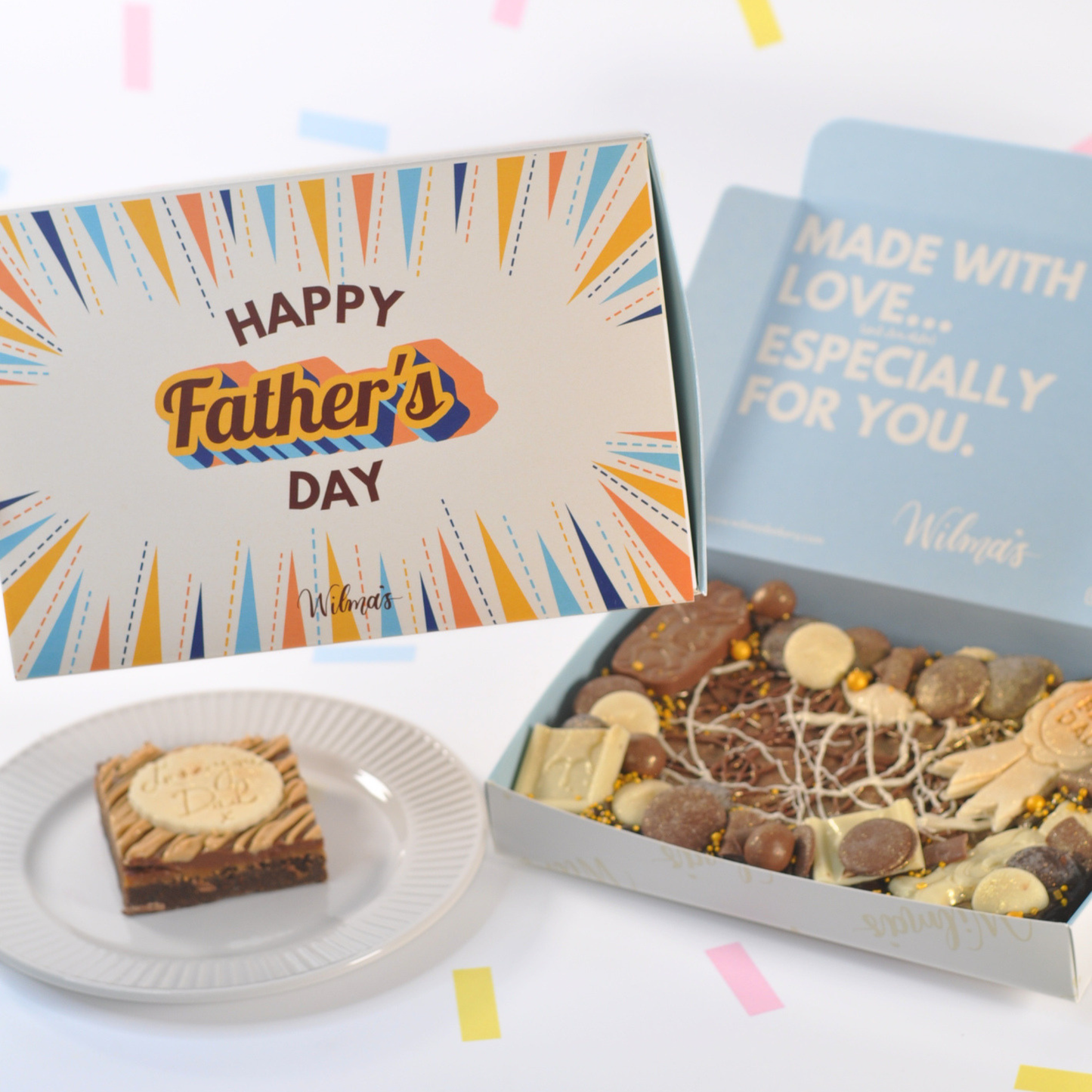 Father's Day Cookie Pie Slab