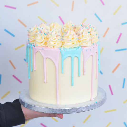 Gender Reveal Cake