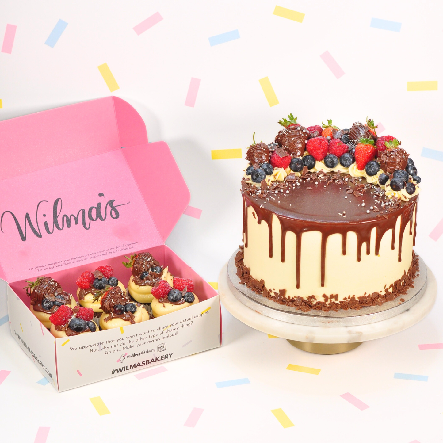 The Berry Chocolatey Cake