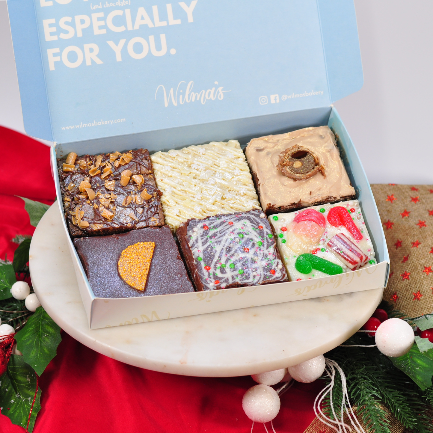 Festive Brownie & Blondie Box - POSTAL