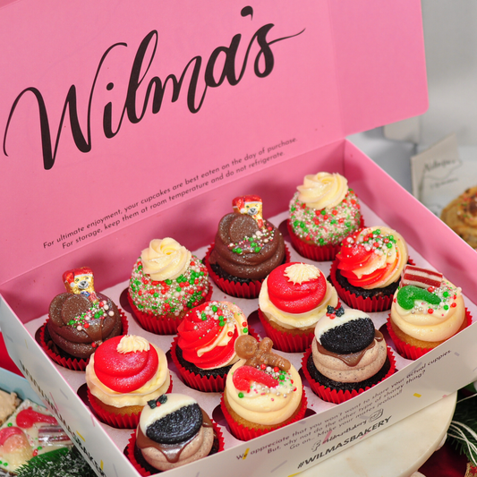 Christmas Cupcake Variety Box