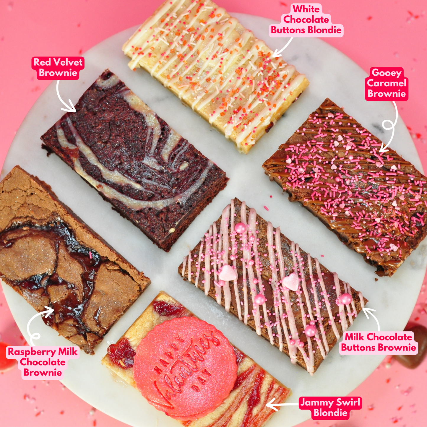 Valentine's Brownie & Blondie Box