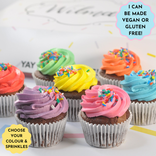 Colour Buttercream Swirls